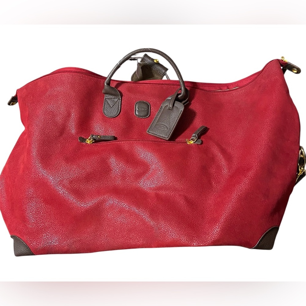 BRIC’S Firenze Leather Duffle Bag (22”) Unisex